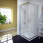 AQUAESTIL TUŠ KABINA SAVANA 100  SILVER/PROZIRNO