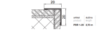 PBR 1-20 SREBRO  2,70 m - Slika 2