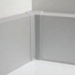 PBR PVC 9 UNUTRANJI KUT SREBRO