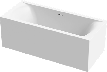 KADA COLORADO 170x75 DESNA  FREE CORNER BIJELA MAT - Slika 1