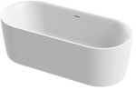 KADA METAURO 180x80 FREE  CENTRAL  BIJELA MAT